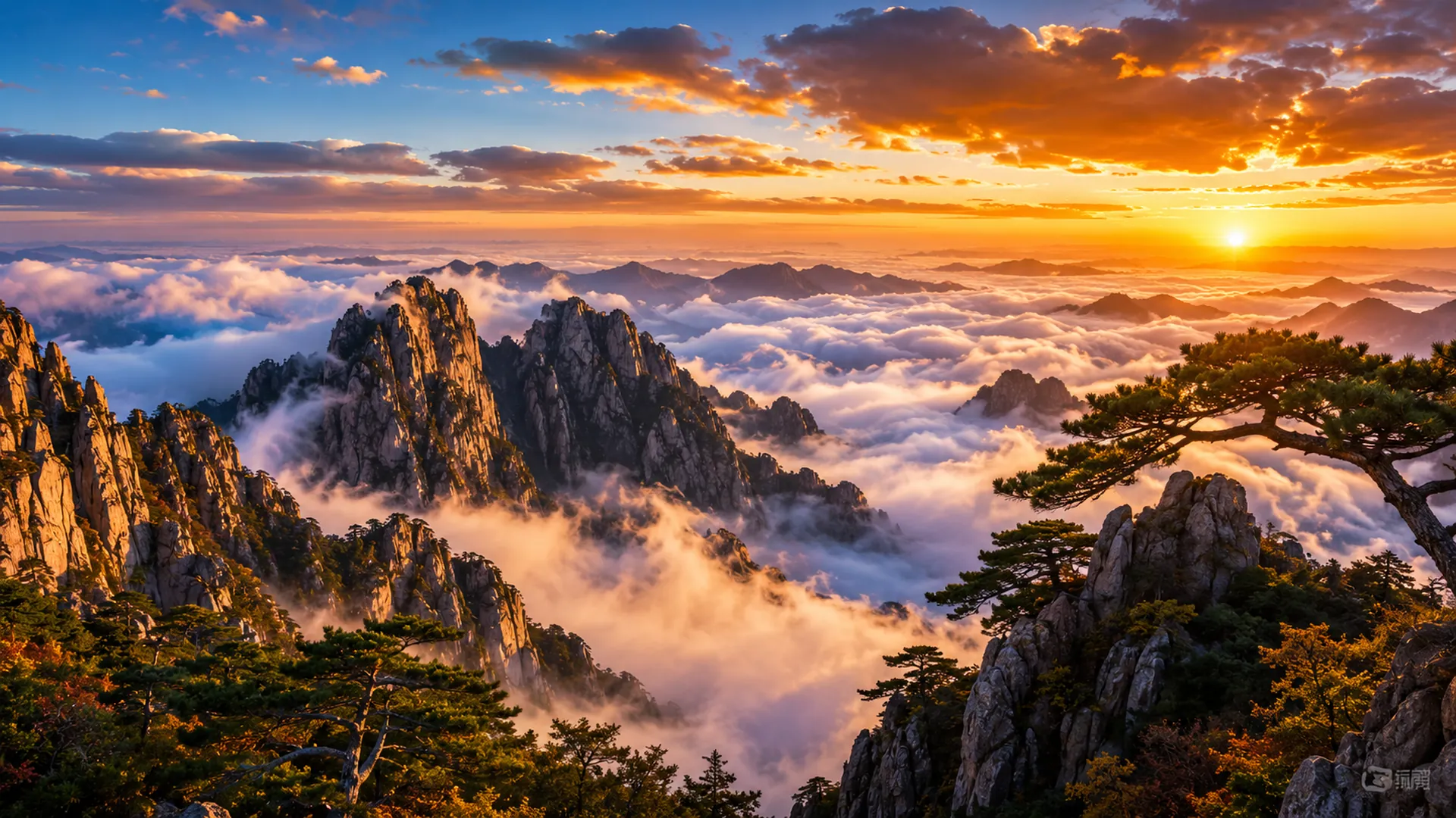 西江千户苗寨夜景